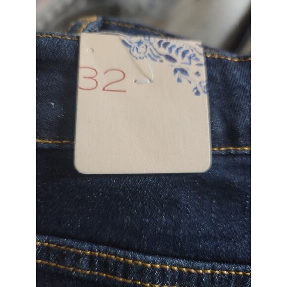 NWT Anthropologie Pilcro The Split Straight Jeans - 32 Waist - Picture 6 of 9